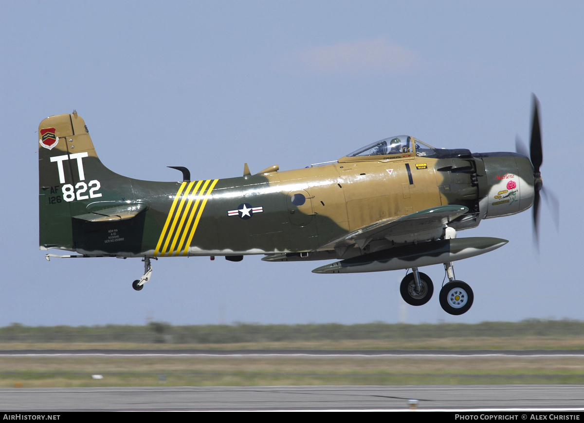 Aircraft Photo of N91945 / NX91945 | Douglas A-1D Skyraider | USA - Air Force | AirHistory.net #134207