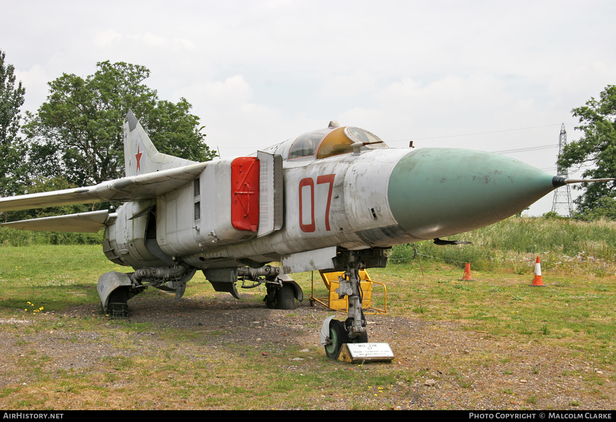 Aircraft Photo of 07 red | Mikoyan-Gurevich MiG-23ML | Russia - Air Force | AirHistory.net #134212