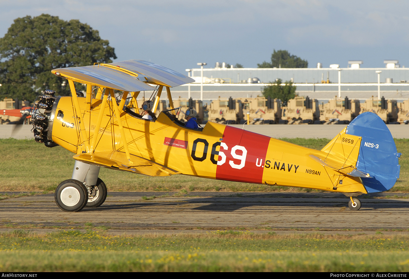 Aircraft Photo of N99AN / 5859 | Boeing N2S-5 Kaydet (E75) | USA - Navy | AirHistory.net #134227