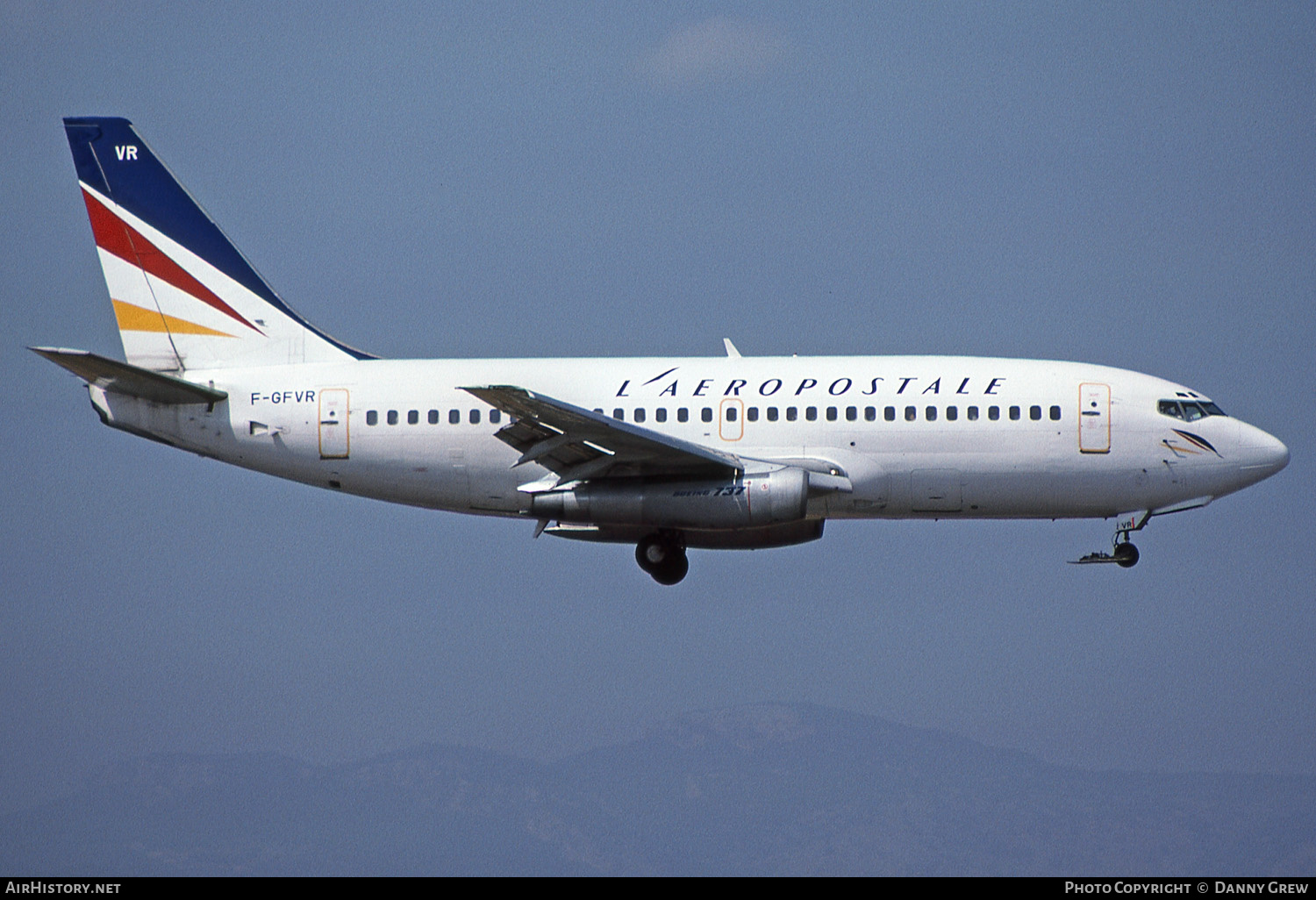 Aircraft Photo of F-GFVR | Boeing 737-2Q5C/Adv | L'Aeropostale | AirHistory.net #134228