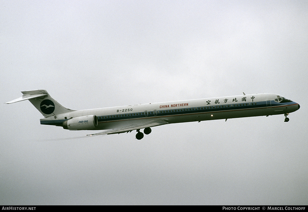 Aircraft Photo of B-2250 | McDonnell Douglas MD-90-30 | China Northern Airlines | AirHistory.net #134234