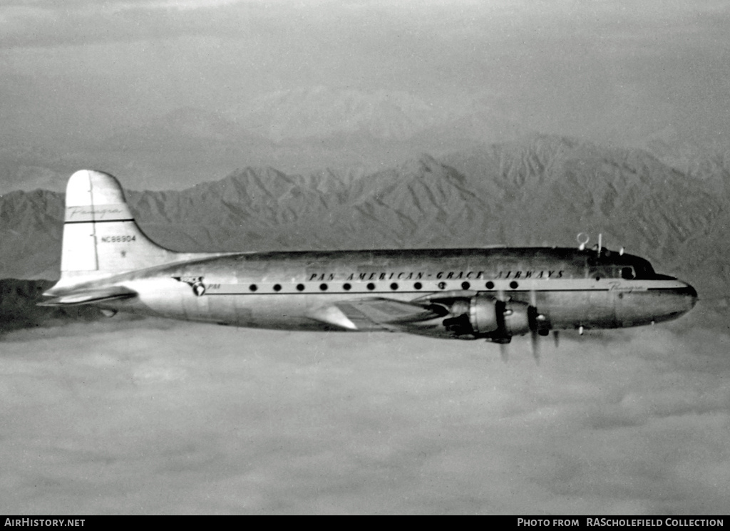 Aircraft Photo of NC88904 | Douglas C54B-DC | Pan American-Grace Airways - Panagra | AirHistory.net #134239