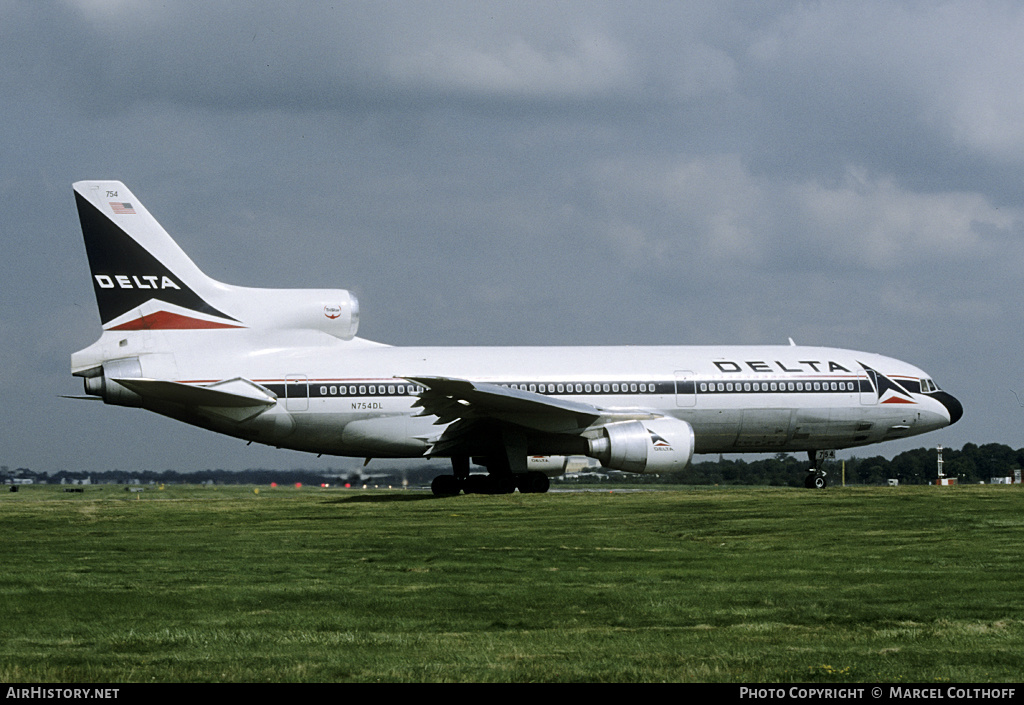 Aircraft Photo of N754DL | Lockheed L-1011-385-3 TriStar 500 | Delta Air Lines | AirHistory.net #134242