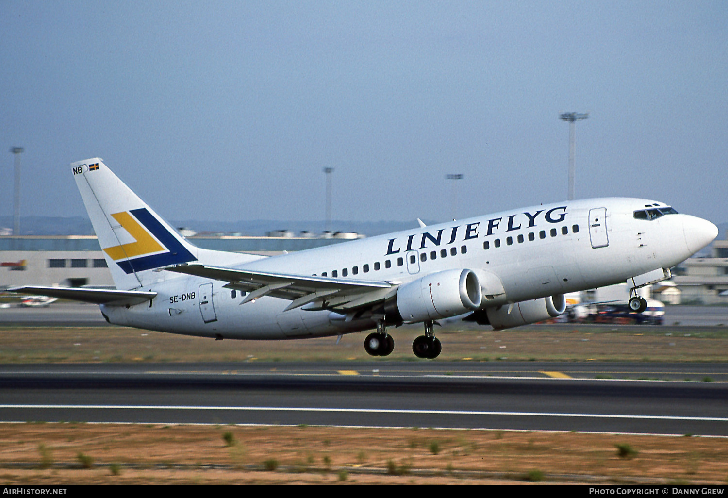 Aircraft Photo of SE-DNB | Boeing 737-59D | Linjeflyg | AirHistory.net #134247