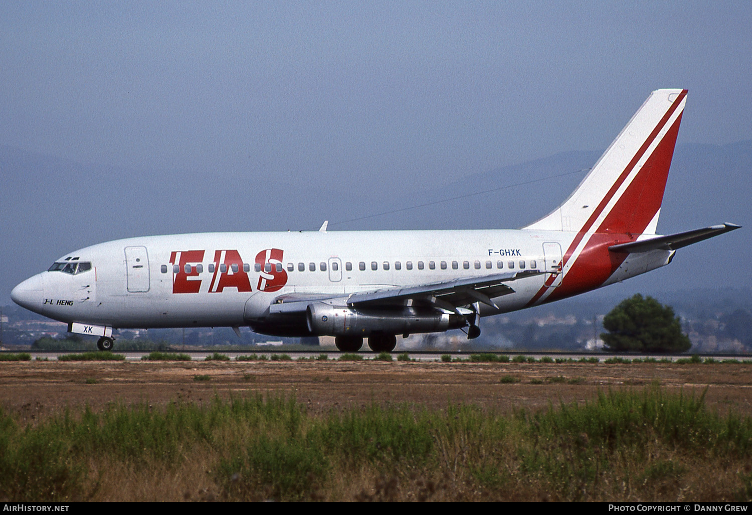 Aircraft Photo of F-GHXK | Boeing 737-2A1/Adv | EAS - Europe Aero Service | AirHistory.net #134251