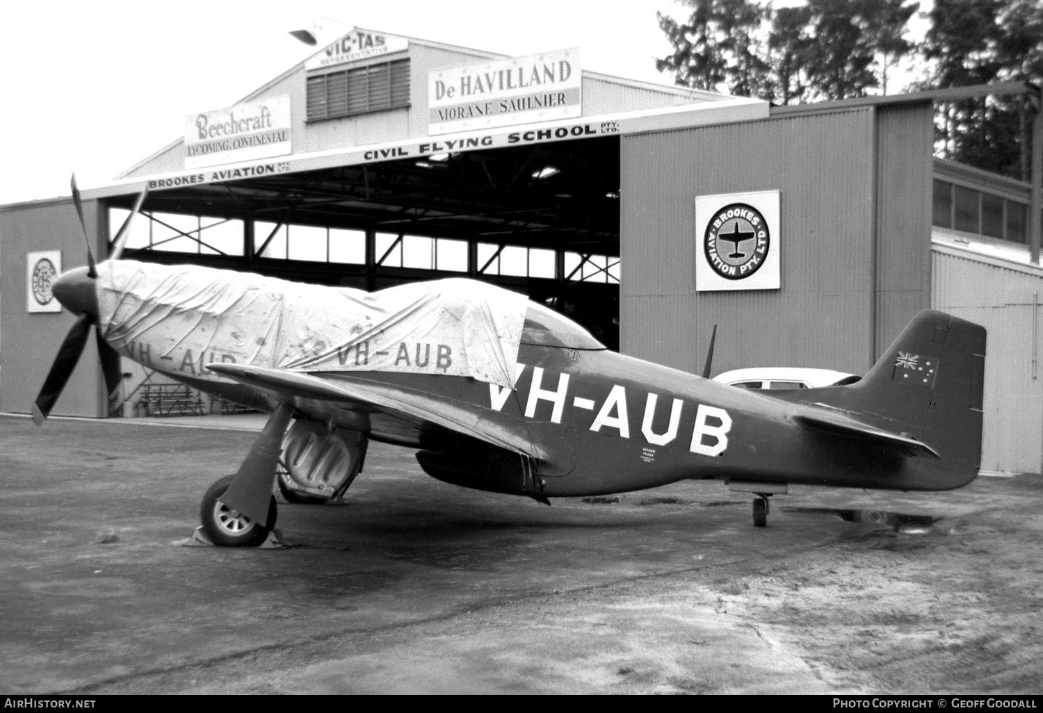 Aircraft Photo of VH-AUB | Commonwealth CA-18 Mustang 21 (P-51D) | AirHistory.net #134277