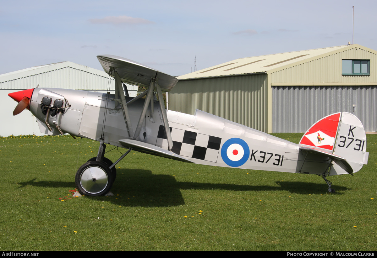 Aircraft Photo of G-RODI / K3731 | Isaacs Fury II | UK - Air Force | AirHistory.net #134282