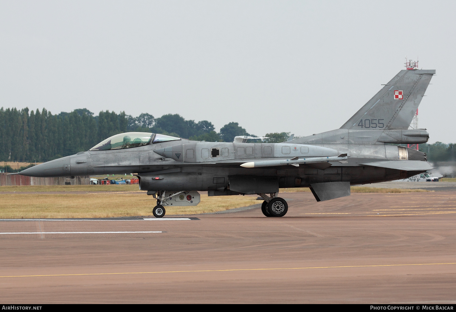 Aircraft Photo of 4055 | Lockheed Martin F-16CJ Fighting Falcon | Poland - Air Force | AirHistory.net #134302