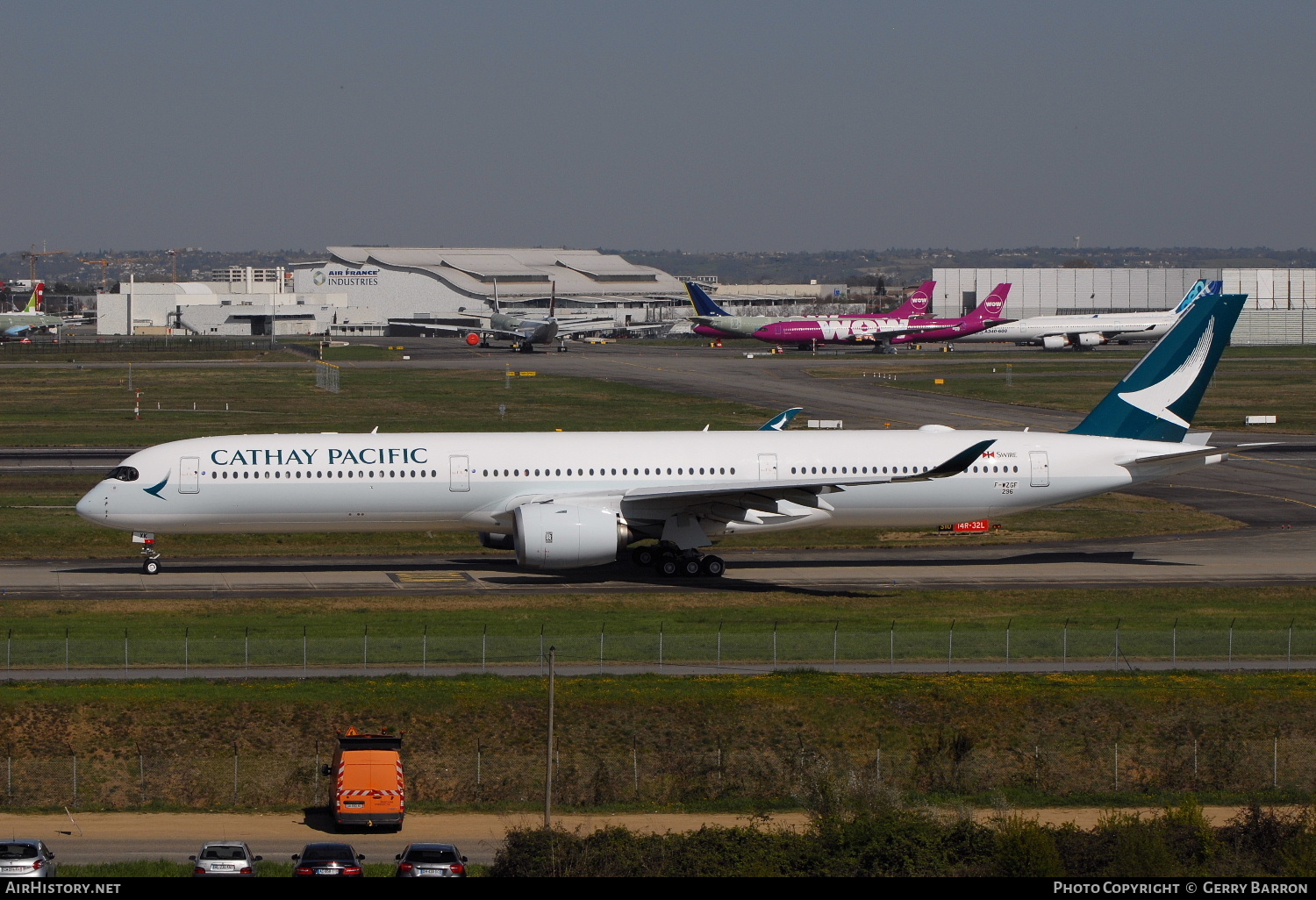 Aircraft Photo of F-WZGF | Airbus A350-1041 | Cathay Pacific Airways | AirHistory.net #134313