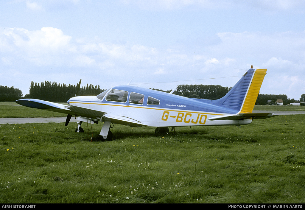Aircraft Photo of G-BCJO | Piper PA-28R-200 Cherokee Arrow II | AirHistory.net #134316