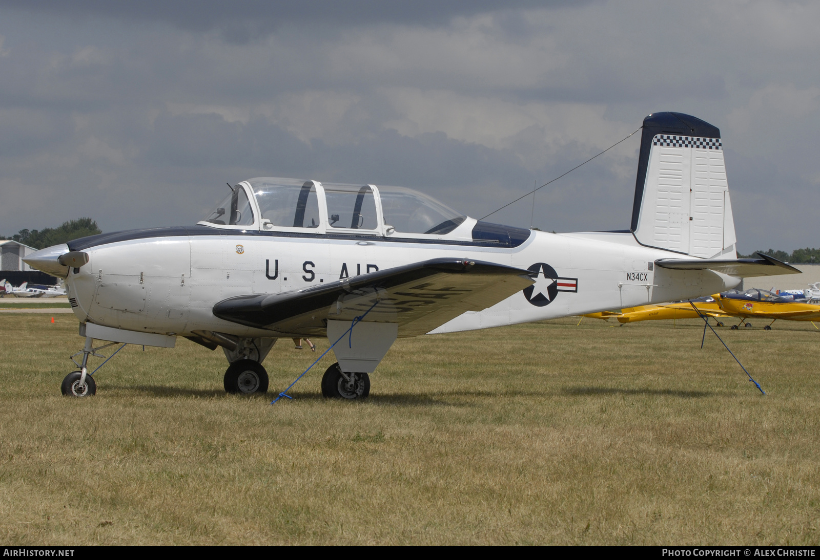 Aircraft Photo of N34CX | Beech T-34A Mentor | USA - Air Force | AirHistory.net #134341