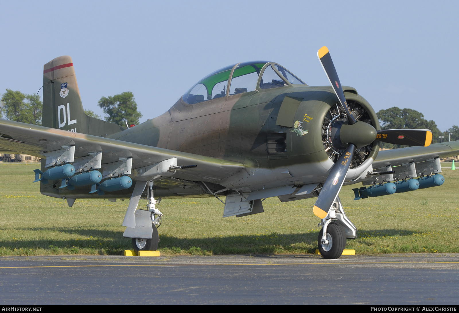 Aircraft Photo of N285DL / 61-3681 | North American T-28D Trojan | USA - Air Force | AirHistory.net #134343