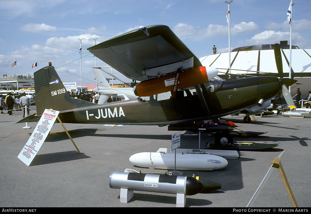 Aircraft Photo of I-JUMA | SIAI-Marchetti SM-1019B | SIAI-Marchetti | AirHistory.net #134351