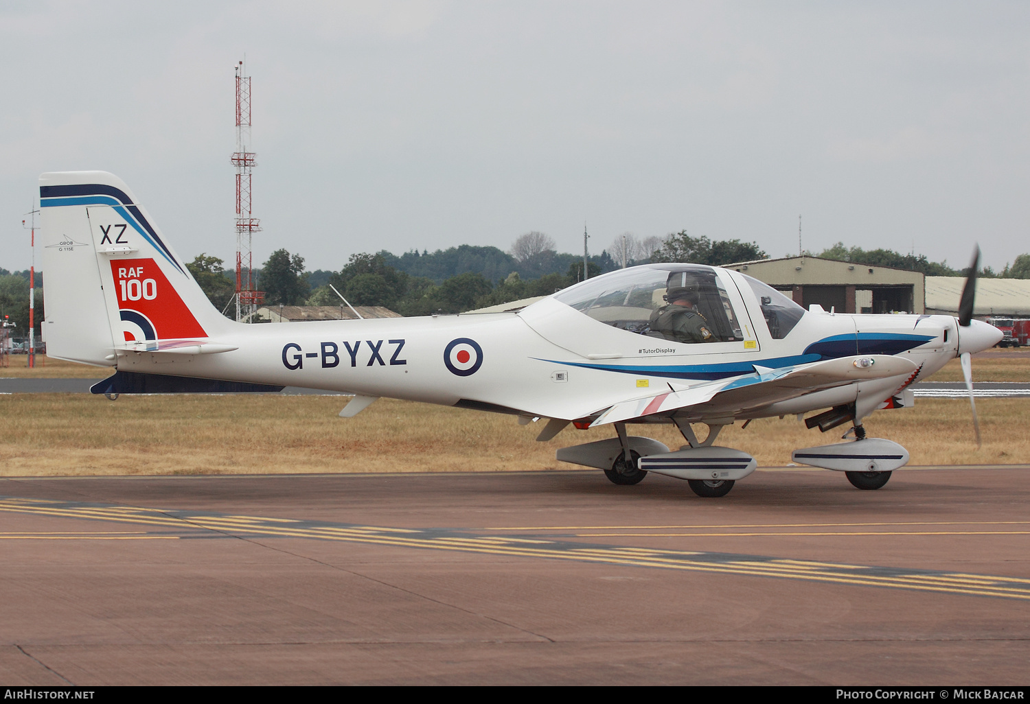 Aircraft Photo of G-BYXZ | Grob G-115E Tutor | UK - Air Force | AirHistory.net #134353