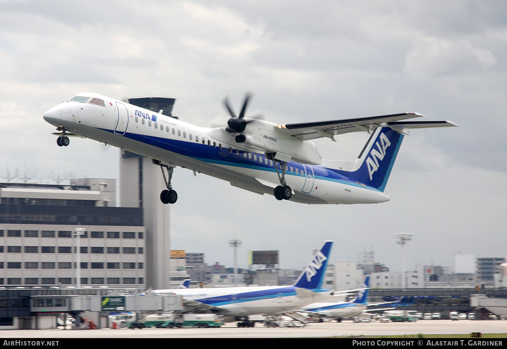 Aircraft Photo of JA843A | Bombardier DHC-8-402 Dash 8 | All Nippon Airways - ANA Wings | AirHistory.net #134354