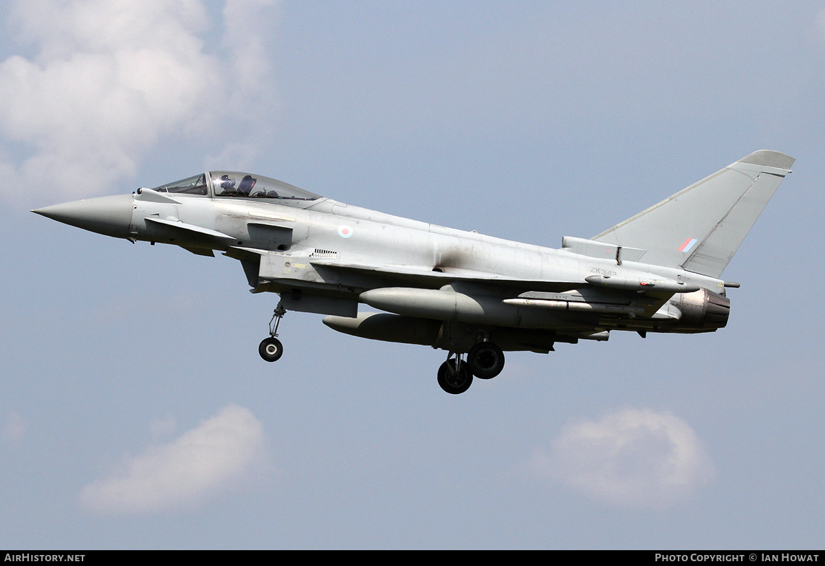 Aircraft Photo of ZK343 | Eurofighter EF-2000 Typhoon FGR4 | UK - Air Force | AirHistory.net #134355