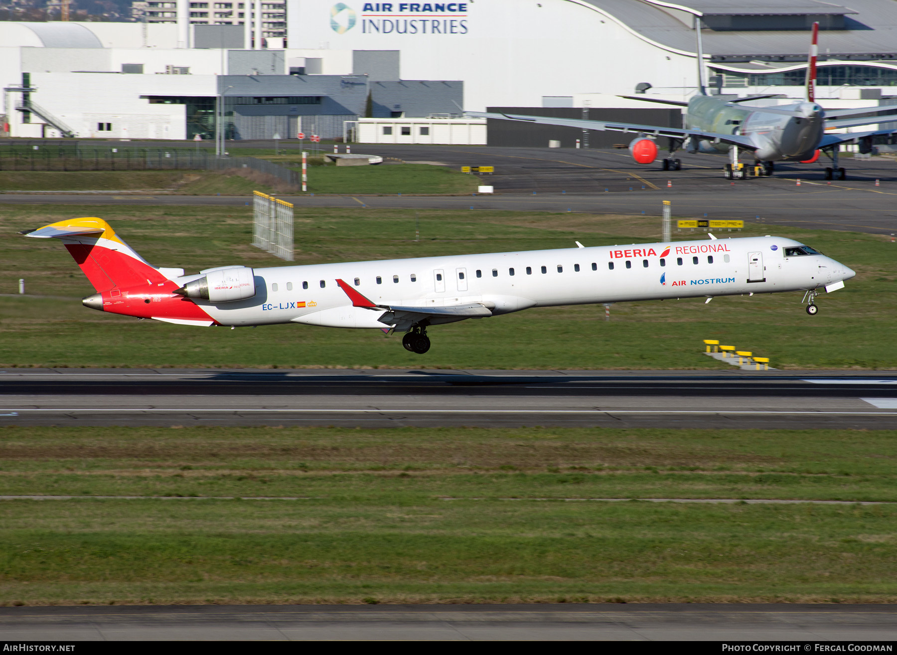 Aircraft Photo of EC-LJX | Bombardier CRJ-1000ER NG (CL-600-2E25) | Iberia Regional | AirHistory.net #134358