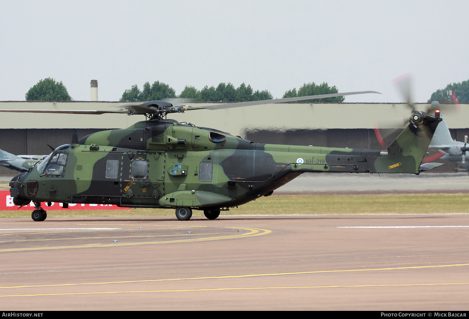 Aircraft Photo of NH-219 | NHI NH90 TTH | Finland - Army | AirHistory.net #134369