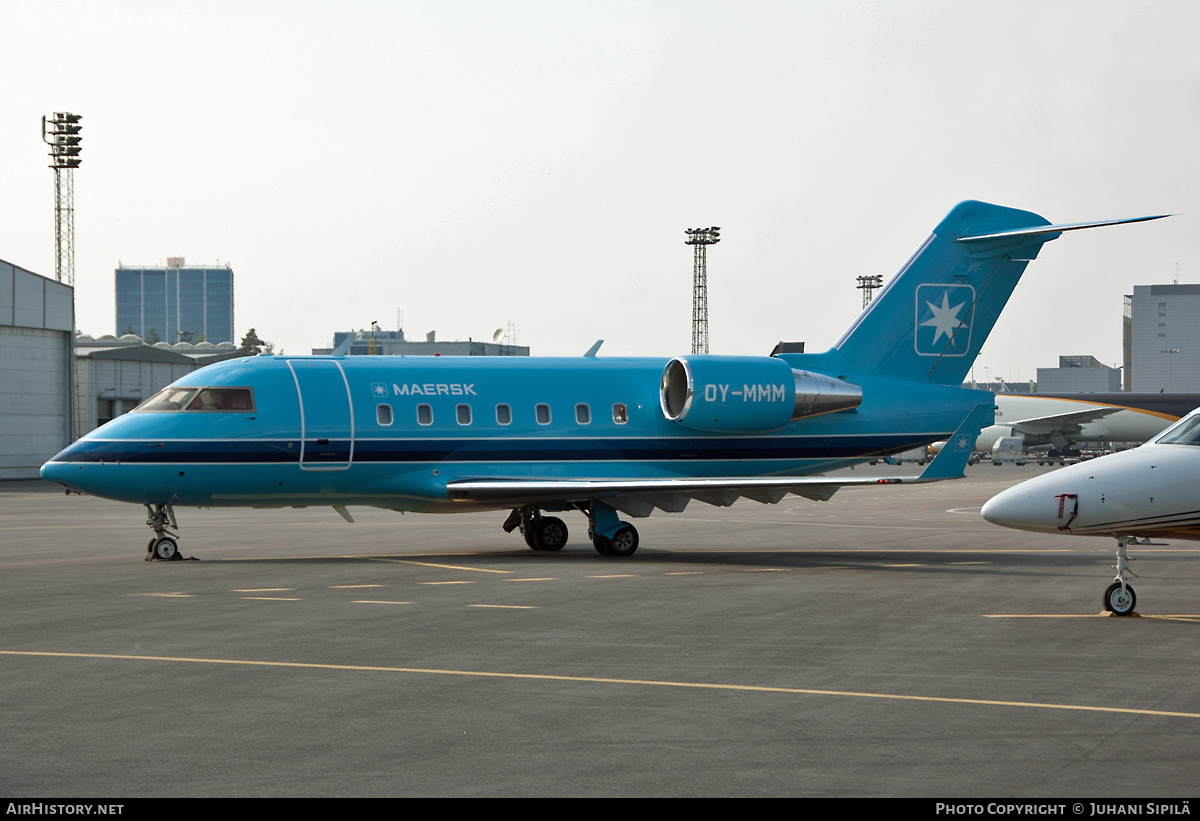 Aircraft Photo of OY-MMM | Bombardier Challenger 604 (CL-600-2B16) | Maersk Air | AirHistory.net #134371