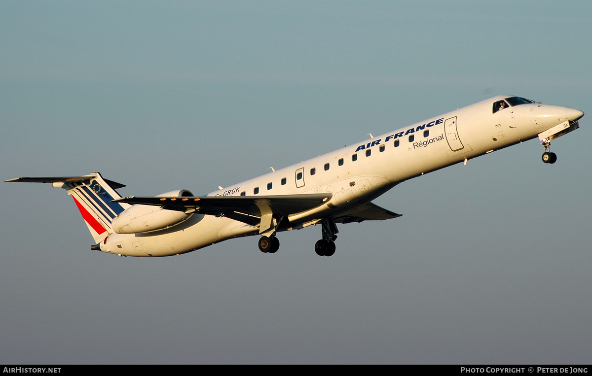 Aircraft Photo of F-GRGK | Embraer ERJ-145EP (EMB-145EP) | Air France | AirHistory.net #134390