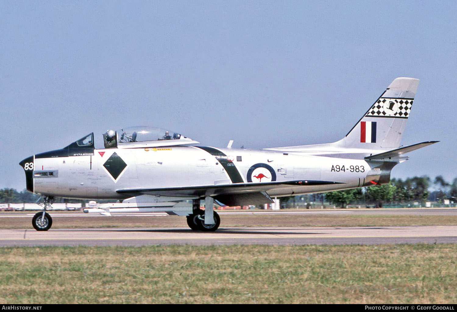 Aircraft Photo of VH-PCM / A94-983 | Commonwealth CA-27 Sabre Mk32 | Australia - Air Force | AirHistory.net #134395