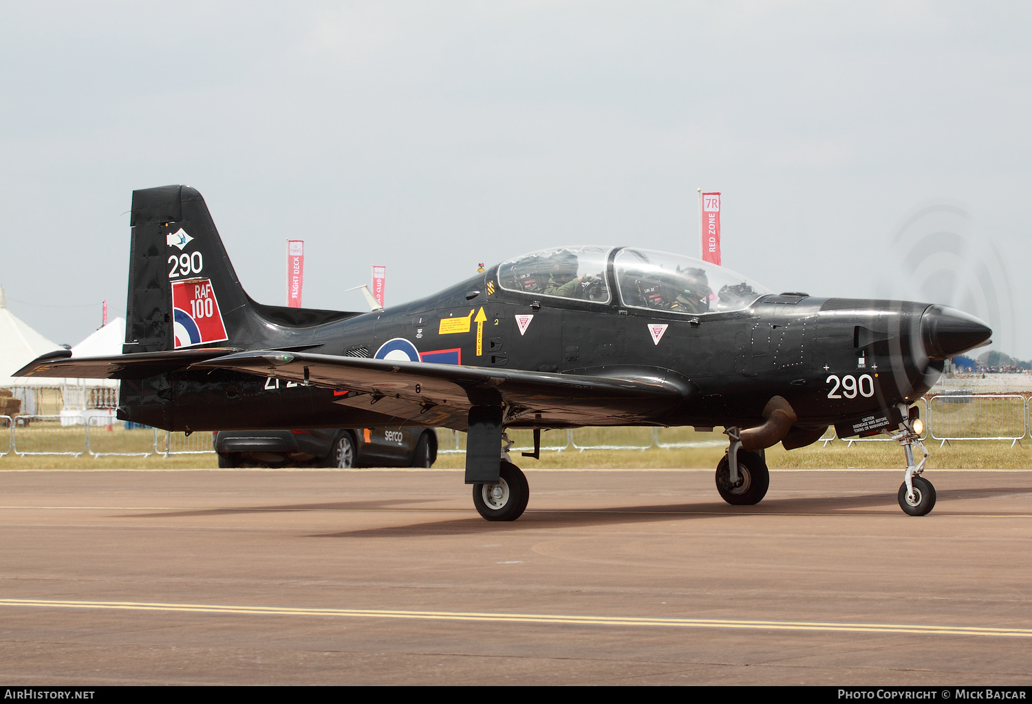 Aircraft Photo of ZF290 | Short S-312 Tucano T1 | UK - Air Force | AirHistory.net #134405