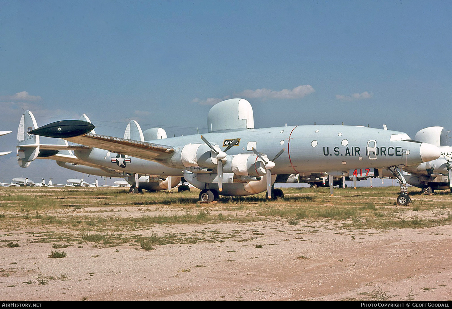 Aircraft Photo of 52-3417 / 23417 | Lockheed EC-121T Warning Star | USA - Air Force | AirHistory.net #134413