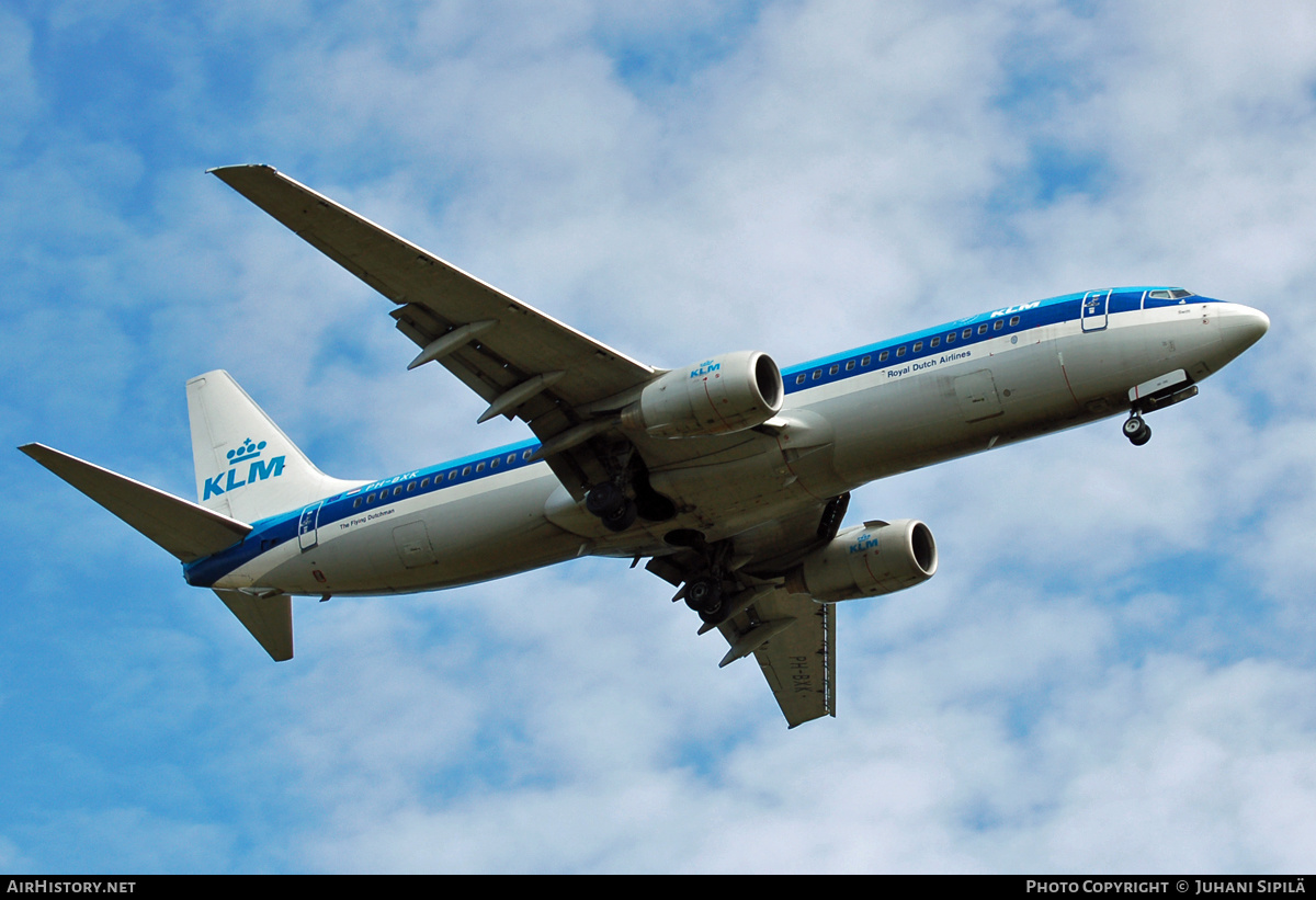 Aircraft Photo of PH-BXK | Boeing 737-8K2 | KLM - Royal Dutch Airlines | AirHistory.net #134427