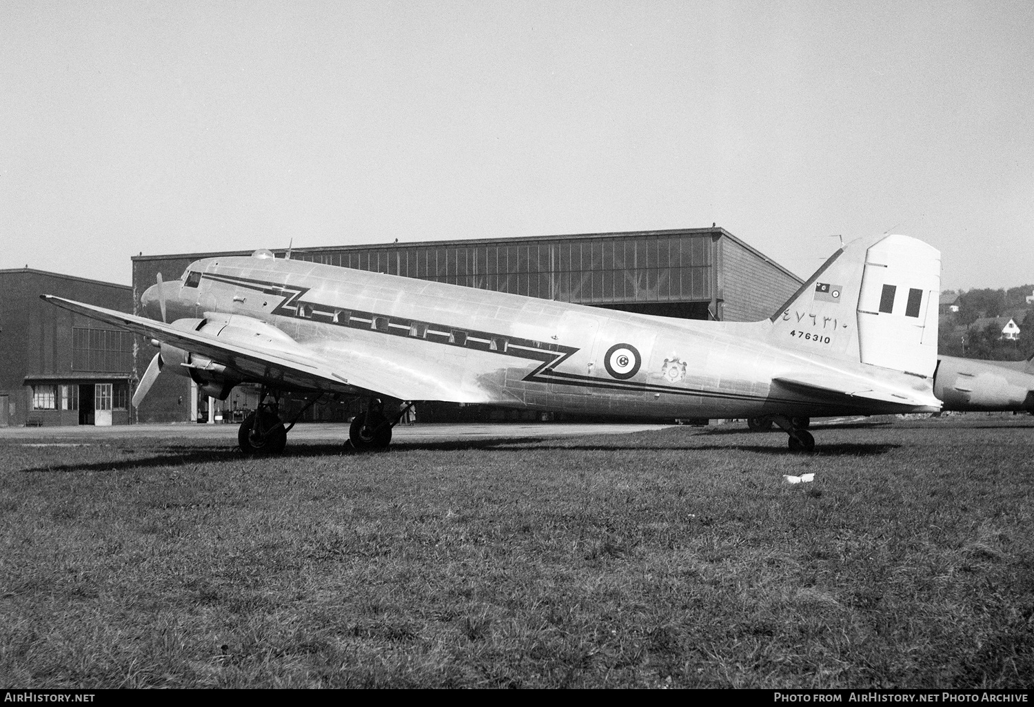 Aircraft Photo of 476310 / ٤۷٦۳۱۰ | Douglas C-47B Skytrain | Egypt - Air Force | AirHistory.net #134429