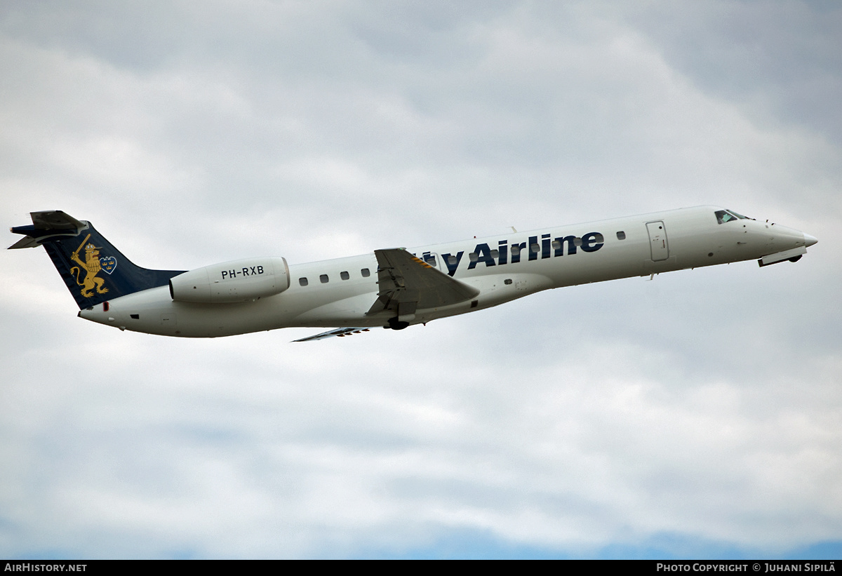 Aircraft Photo of PH-RXB | Embraer ERJ-145MP (EMB-145MP) | City Airline | AirHistory.net #134430