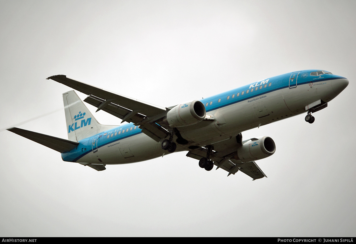 Aircraft Photo of PH-BDW | Boeing 737-406 | KLM - Royal Dutch Airlines | AirHistory.net #134445