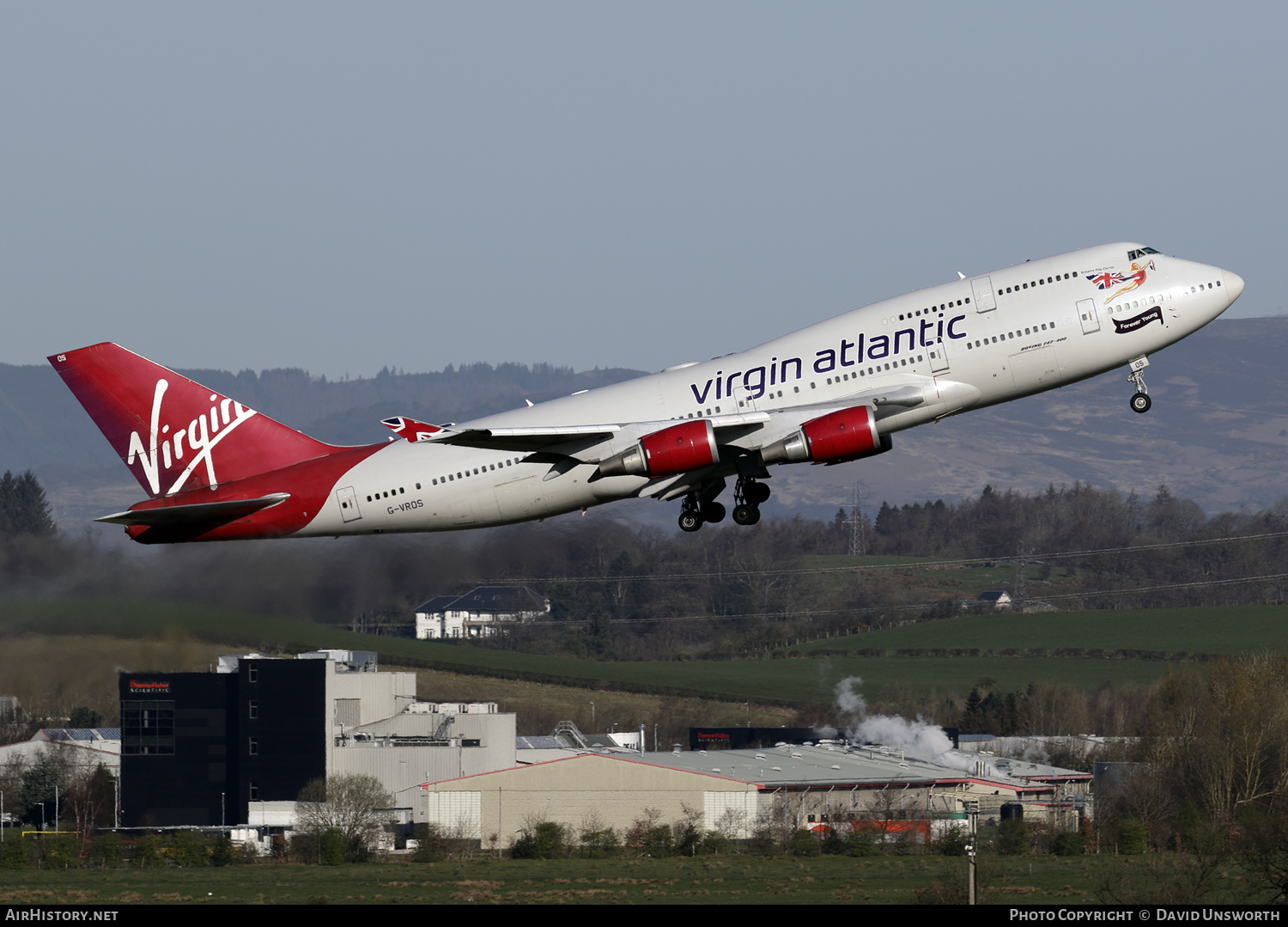 Aircraft Photo of G-VROS | Boeing 747-443 | Virgin Atlantic Airways | AirHistory.net #134447
