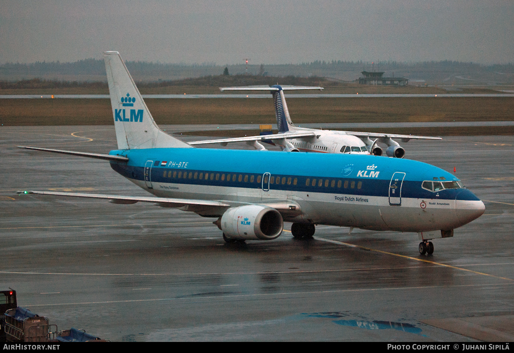 Aircraft Photo of PH-BTE | Boeing 737-306 | KLM - Royal Dutch Airlines | AirHistory.net #134448