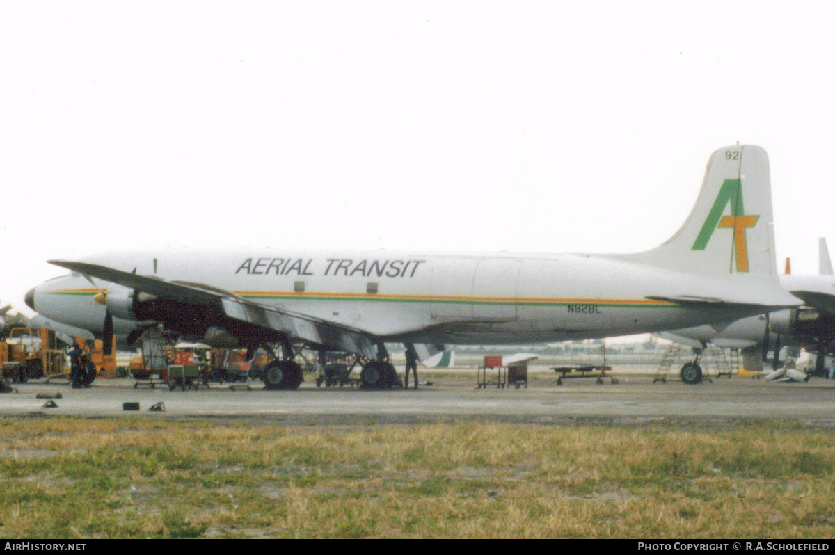 Aircraft Photo of N92BL | Douglas DC-6B(F) | Aerial Transit | AirHistory.net #134451