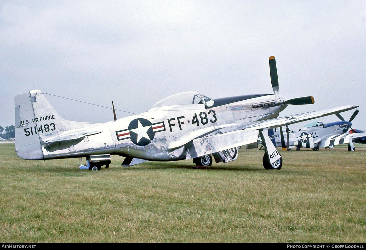 Aircraft Photo of N286JB / 511483 | Commonwealth CA-18 Mustang 22 (P-51D) | USA - Air Force | AirHistory.net #134494