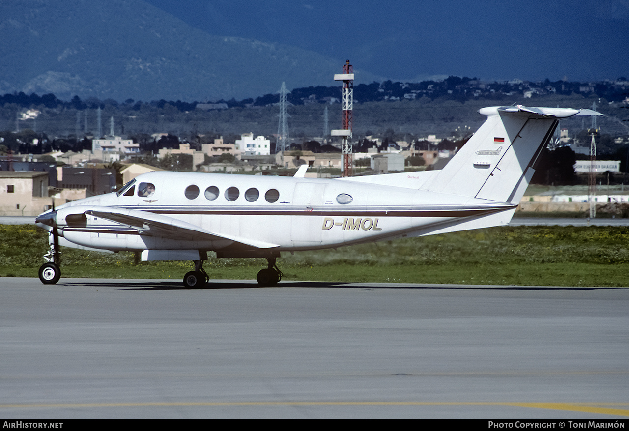 Aircraft Photo of D-IMOL | Beech B200 Super King Air | Rieker Air Service | AirHistory.net #134517