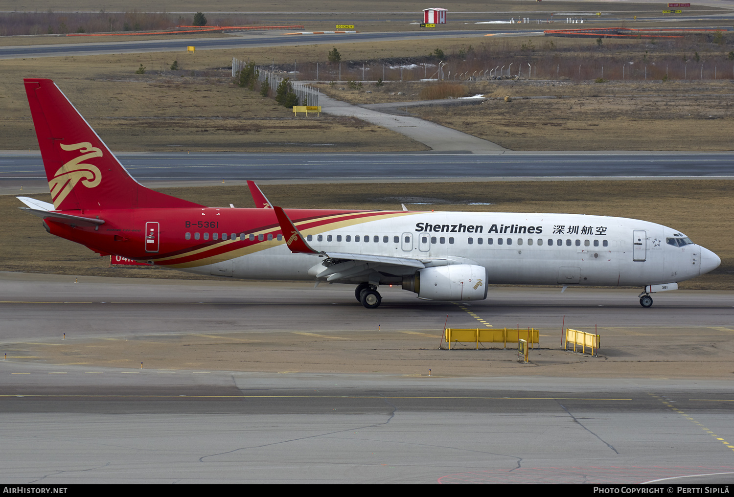 Aircraft Photo of B-5361 | Boeing 737-86J | Shenzhen Airlines | AirHistory.net #134546