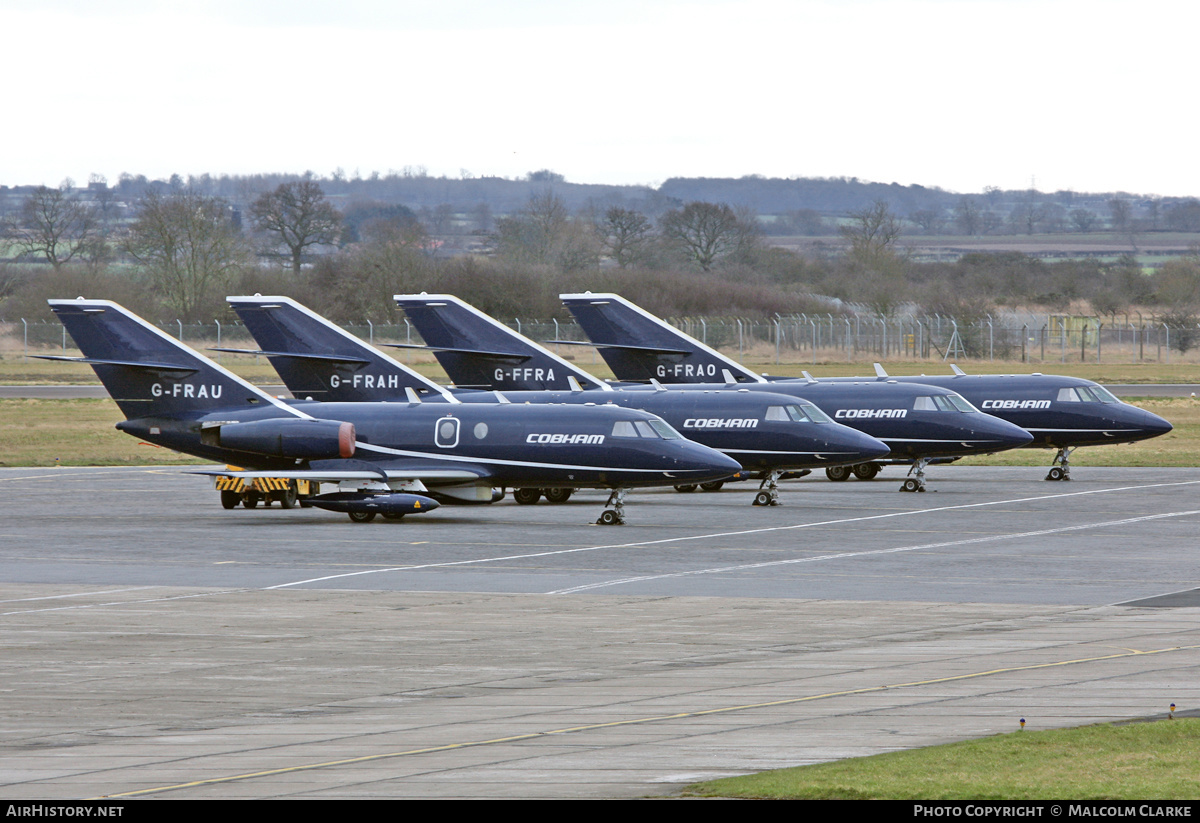 Aircraft Photo of G-FRAU | Dassault Falcon 20C | Cobham Aviation Services | AirHistory.net #134551