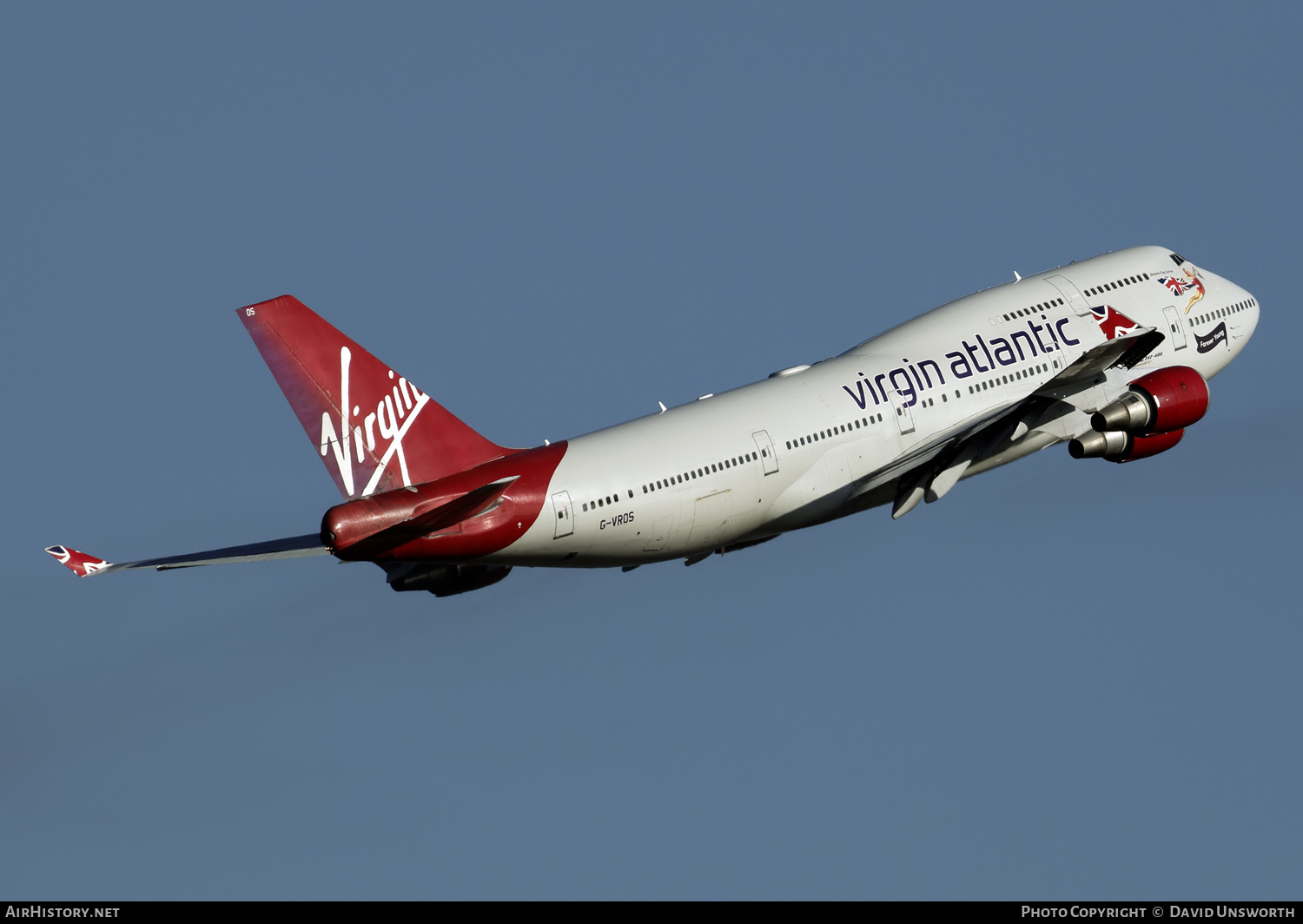 Aircraft Photo of G-VROS | Boeing 747-443 | Virgin Atlantic Airways | AirHistory.net #134555