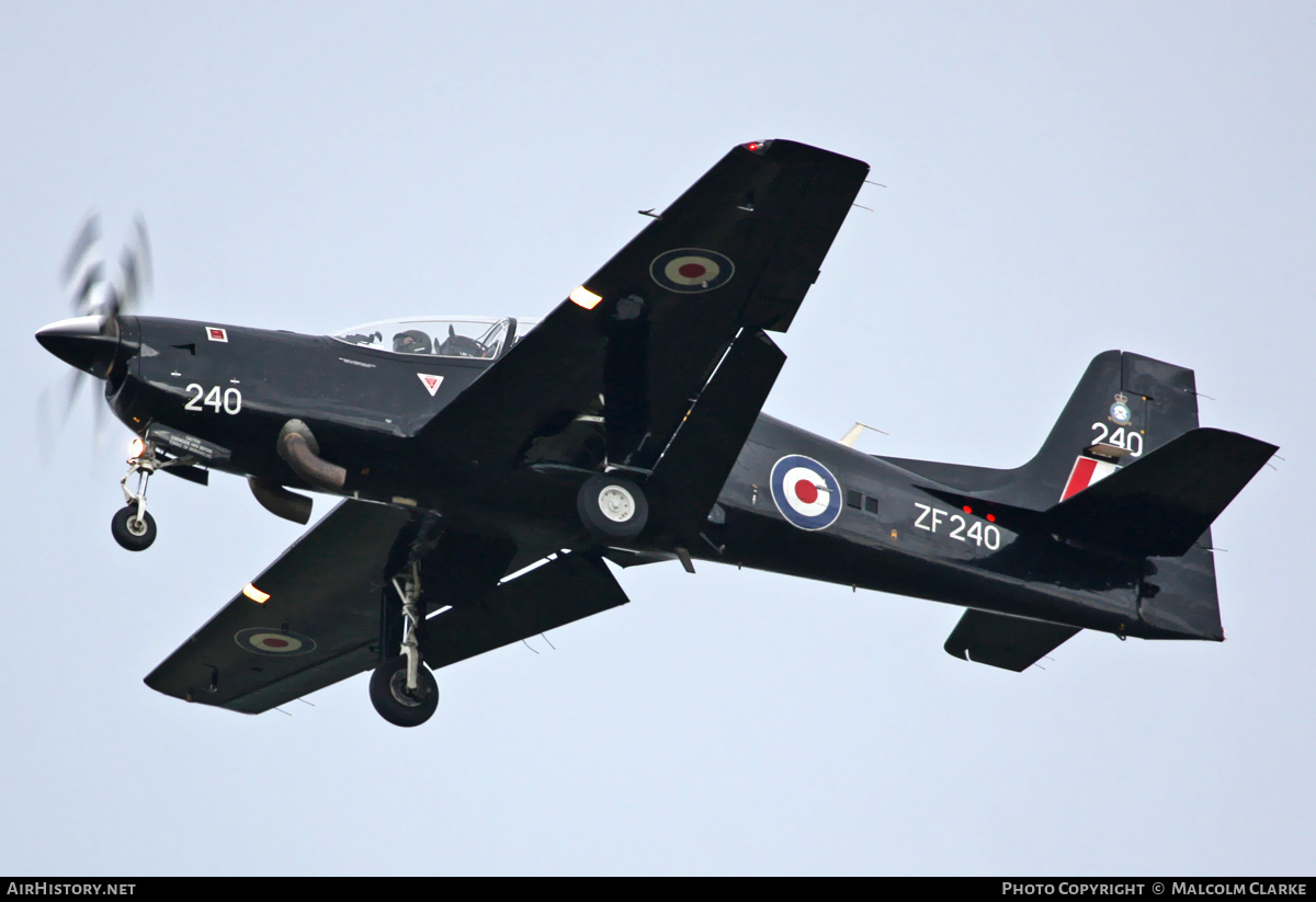 Aircraft Photo of ZF240 | Short S-312 Tucano T1 | UK - Air Force | AirHistory.net #134556