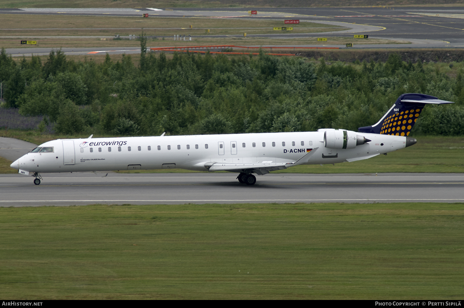 Aircraft Photo of D-ACNH | Bombardier CRJ-900LR (CL-600-2D24) | Eurowings | AirHistory.net #134564