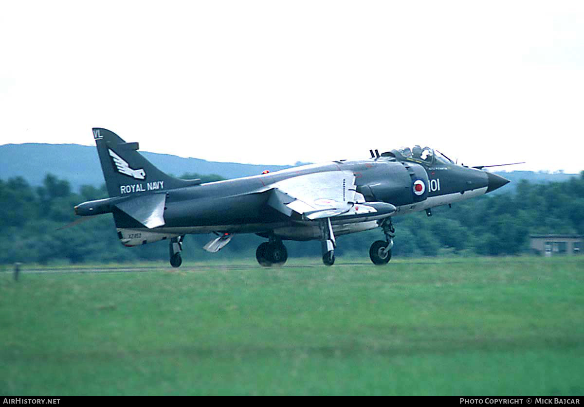 Aircraft Photo of XZ452 | British Aerospace Sea Harrier FRS1 | UK - Navy | AirHistory.net #134578