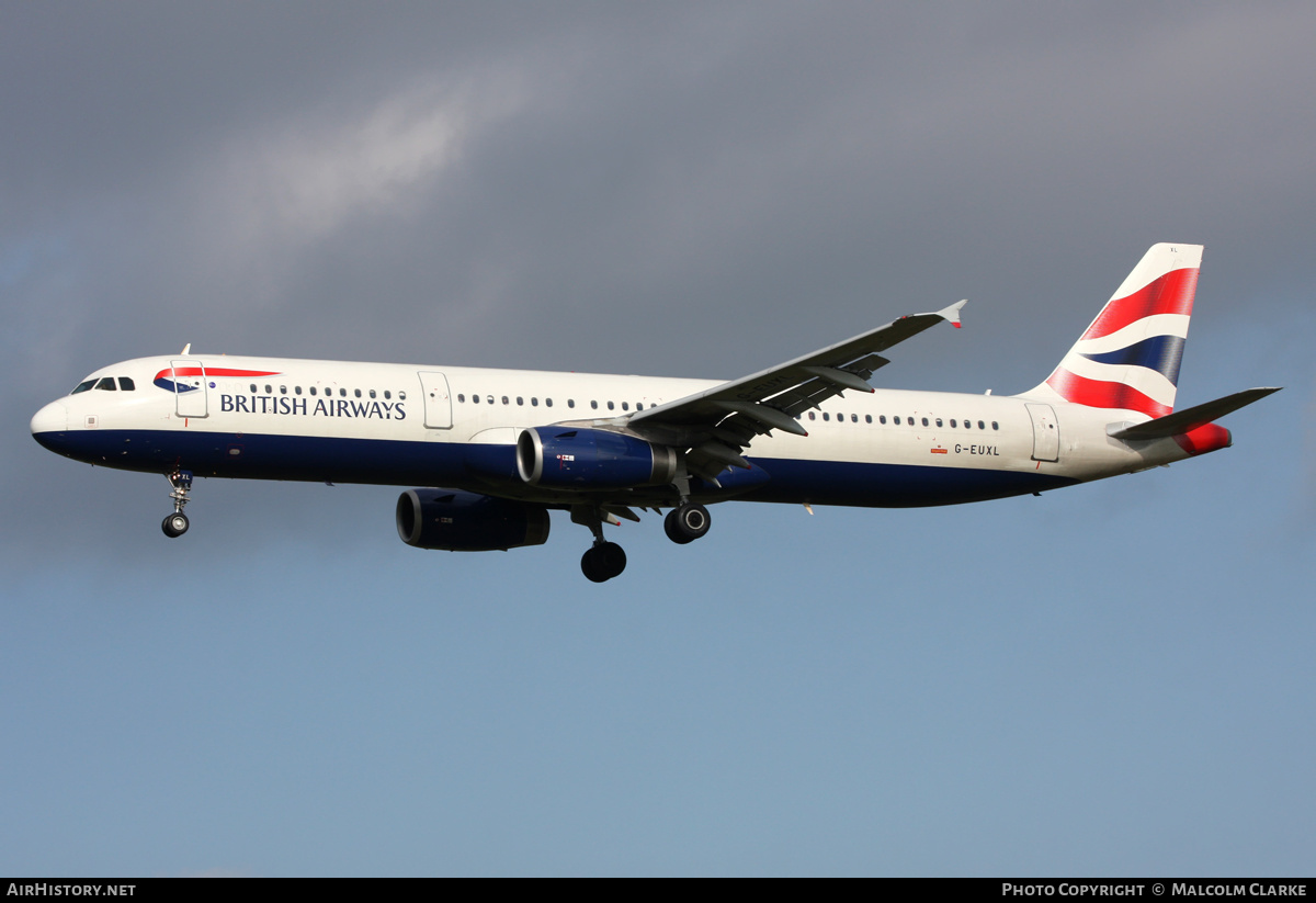 Aircraft Photo of G-EUXL | Airbus A321-231 | British Airways | AirHistory.net #134586