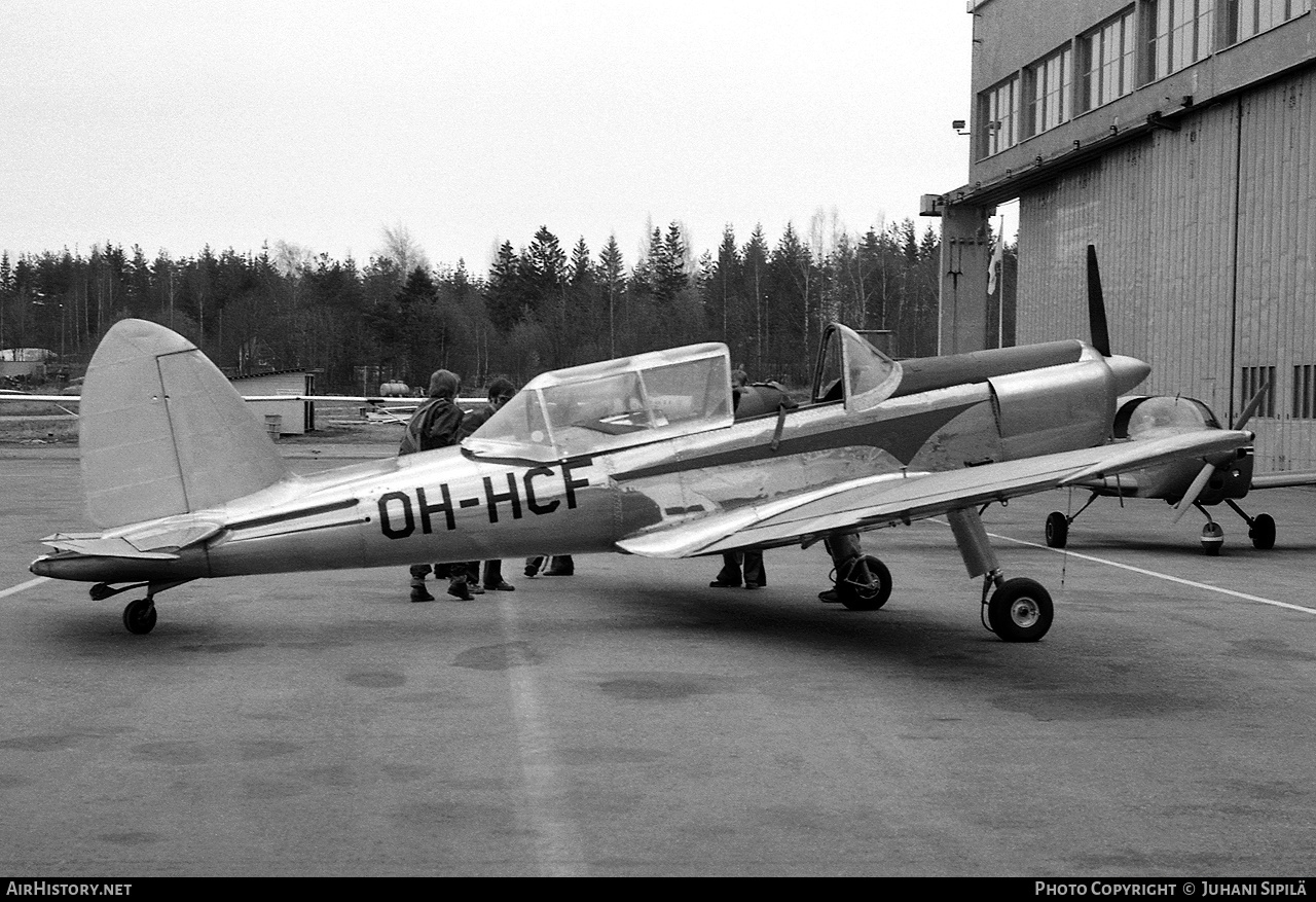 Aircraft Photo of OH-HCF | De Havilland DHC-1 Chipmunk Mk22 | AirHistory.net #134597