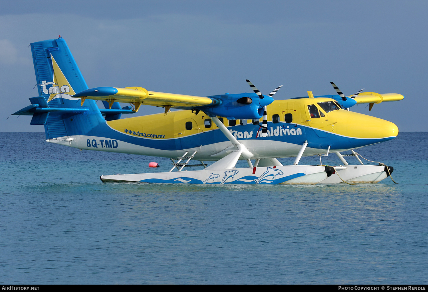 Aircraft Photo of 8Q-TMD | De Havilland Canada DHC-6-300 Twin Otter | Trans Maldivian Airways - TMA | AirHistory.net #134618