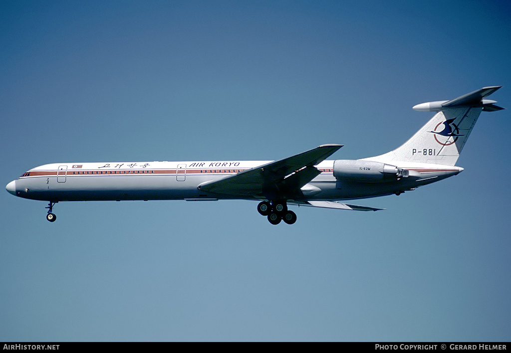 Aircraft Photo of P-881 | Ilyushin Il-62M | Air Koryo | AirHistory.net #134619