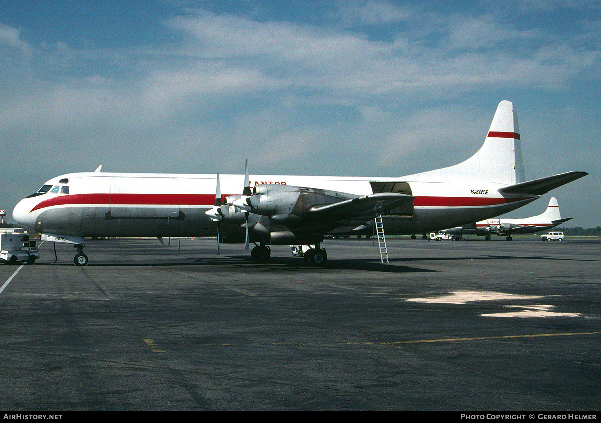 Aircraft Photo of N285F | Lockheed L-188A(F) Electra | Zantop International Airlines | AirHistory.net #134621