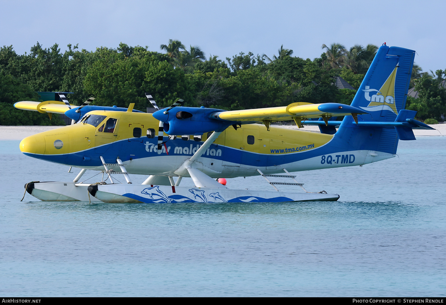 Aircraft Photo of 8Q-TMD | De Havilland Canada DHC-6-300 Twin Otter | Trans Maldivian Airways - TMA | AirHistory.net #134626