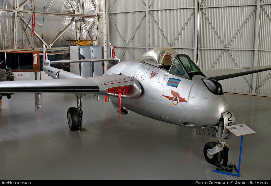 Aircraft Photo of A79-202 | De Havilland D.H. 100 Vampire FB31 | Australia - Air Force | AirHistory.net #134629