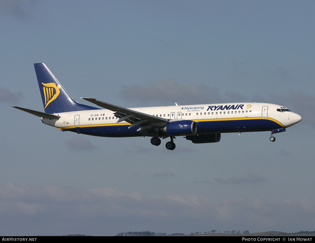 Aircraft Photo of EI-DAI | Boeing 737-8AS | Ryanair | AirHistory.net #134633